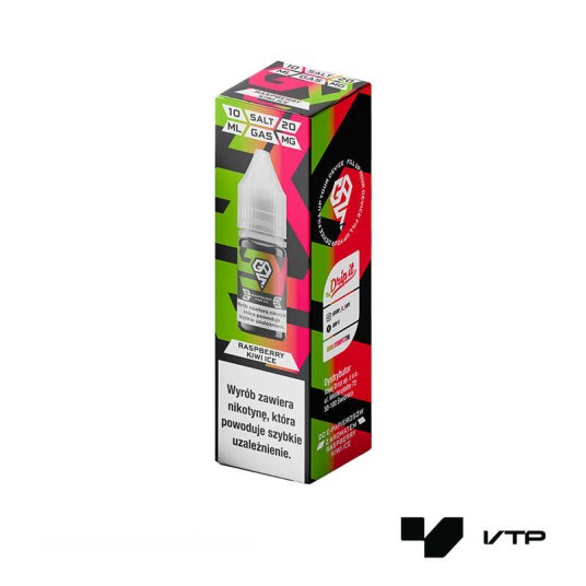**LIQUID GAS 20MG 10ML - RASPBERRY KIWI ICE -zdjęcie numer 1