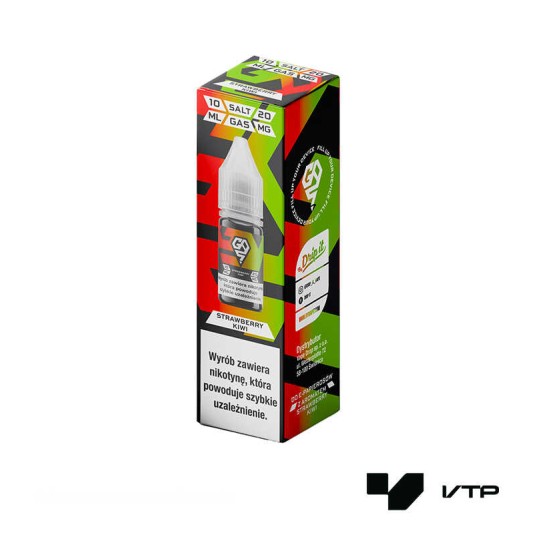 **LIQUID GAS 20MG 10ML - STRAWBERRY KIWI -zdjęcie numer 1