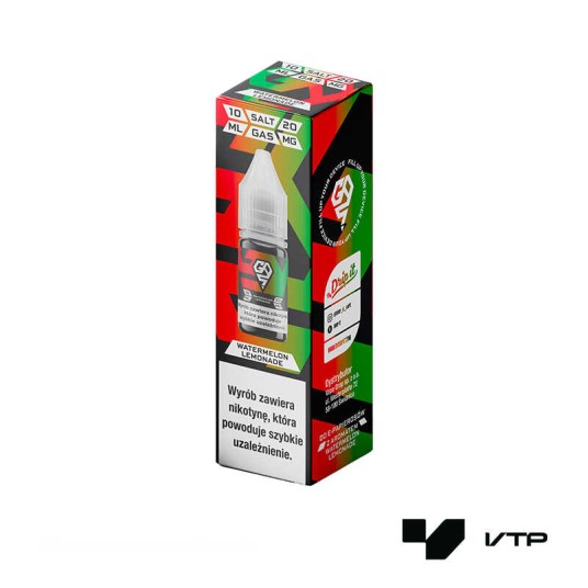 **LIQUID GAS 20MG 10ML - WATERMELON LEMONADE -zdjęcie numer 1