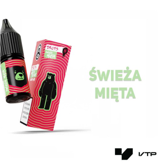 **Liquid Go Bears CANDY - Świeża Mięta 20MG 10ML -zdjęcie numer 2