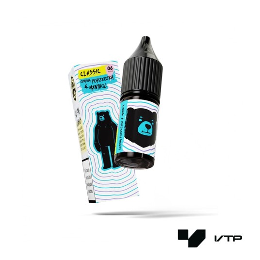*Liquid Go Bears - Cz. Porzeczka Menthol 06MG -zdjęcie numer 1