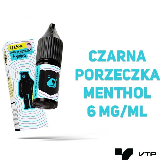 *Liquid Go Bears - Cz. Porzeczka Menthol 06MG -zdjęcie numer 2