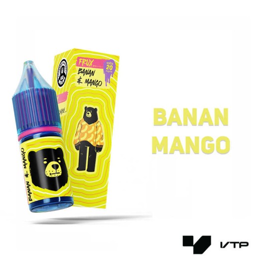 **LIQUID GO BEARS FRUX - BANAN MANGO 10ML 20MG -zdjęcie numer 2