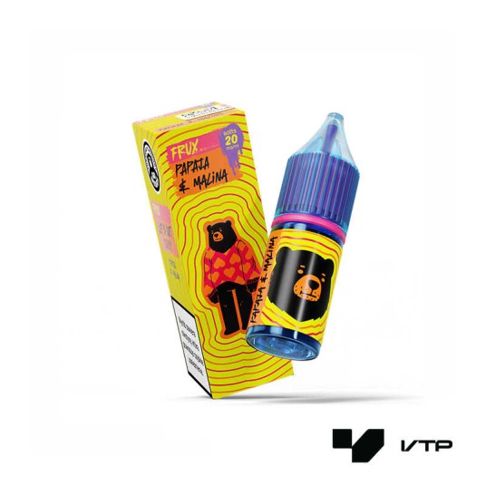 *LIQUID GO BEARS FRUX - PAPAJA MALINA 10ML 20MG -zdjęcie numer 1