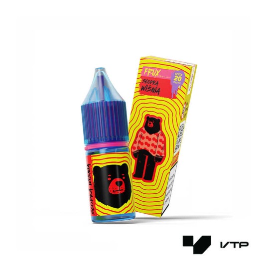 **LIQUID GO BEARS FRUX - SŁODKA WIŚNIA 10ML 20MG -zdjęcie numer 1