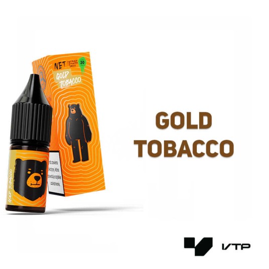 *Liquid Go Bears NET - Gold Tobacco 20MG 10ML -zdjęcie numer 2