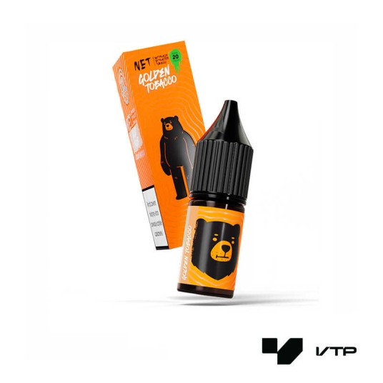 *Liquid Go Bears NET - Golden Tobacco 20MG 10ML -zdjęcie numer 1