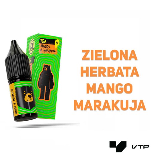 *Liquid Go Bears TEA - Herb Mango Marakuja 20MG 10 -zdjęcie numer 2
