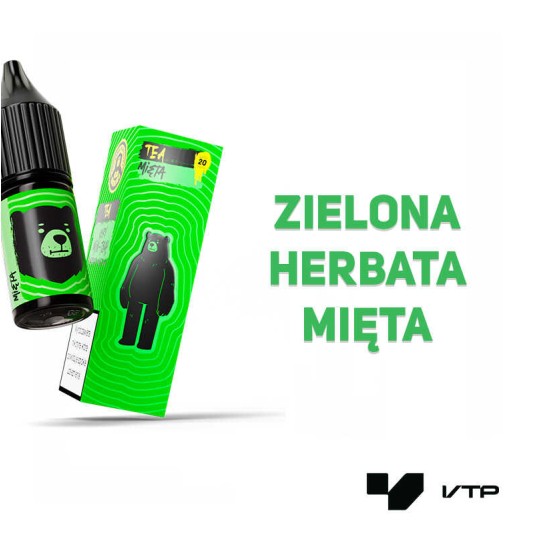 **Liquid Go Bears TEA - Herb Miętowa 20MG 10ML -zdjęcie numer 2