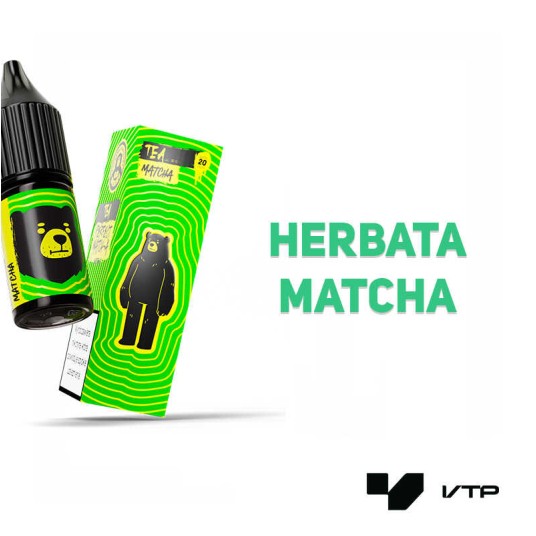 *Liquid Go Bears TEA - Matcha 20MG 10ML -zdjęcie numer 2