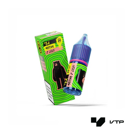 **Liquid Go Bears TEA - Matcha Liczi 20MG 10ML -zdjęcie numer 1