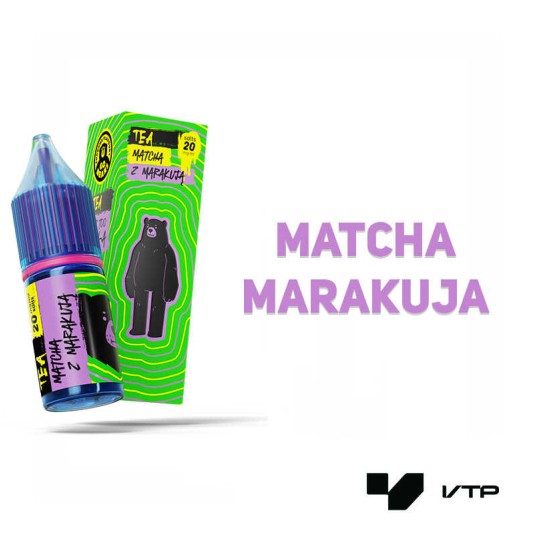 **Liquid Go Bears TEA - Matcha Marakuja 20MG 10ML -zdjęcie numer 2