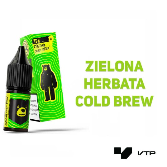 *Liquid Go Bears TEA - Zielona Herb Cold Brew 20MG -zdjęcie numer 2
