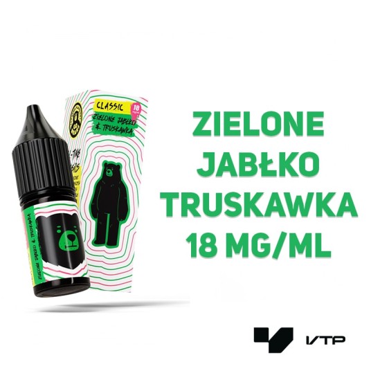 *Liquid Go Bears - Truskawka Ziel Jabłko 18MG -zdjęcie numer 2