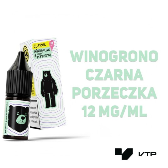*Liquid Go Bears - Winogrono Cz. Porzeczka 12MG -zdjęcie numer 2