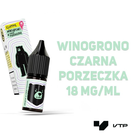 *Liquid Go Bears - Winogrono Cz. Porzeczka 18MG -zdjęcie numer 2