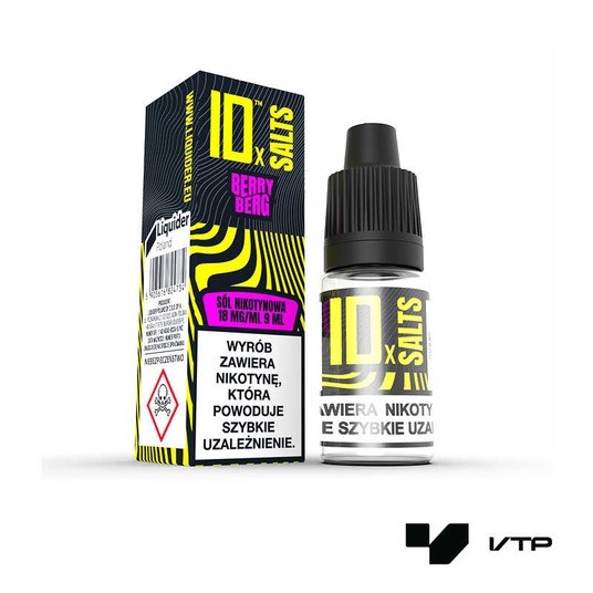**Liquid IDx SALTS - Berry Berg 18mg/ml 9 ml -zdjęcie numer 1