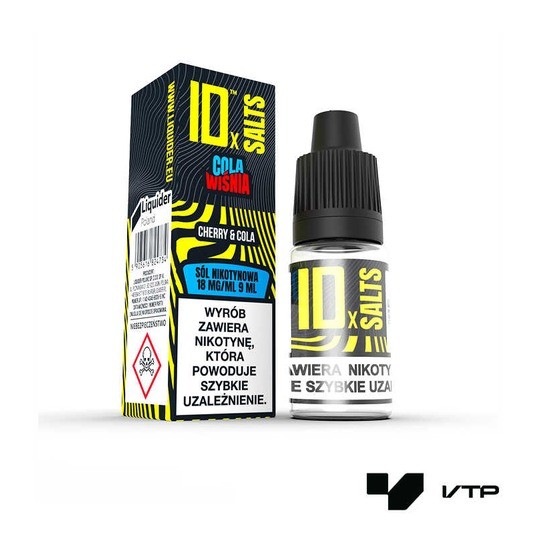 **Liquid IDx SALTS - Cherry & Cola 18 mg/ml 9 ml -zdjęcie numer 1