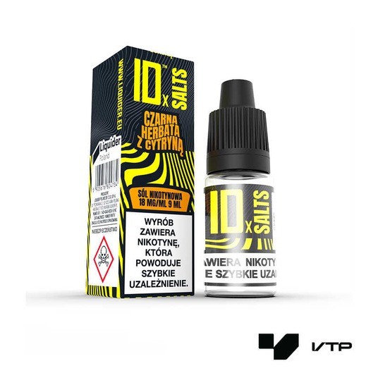 **Liquid IDx SALTS - Czarna Herb z Cytr 18mg 9 ml -zdjęcie numer 1