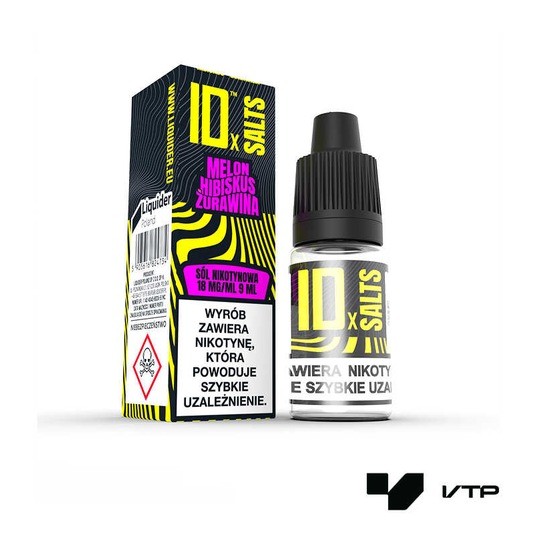 **Liquid IDx SALTS - Melon Hibis Żur 18mg 9 ml -zdjęcie numer 1