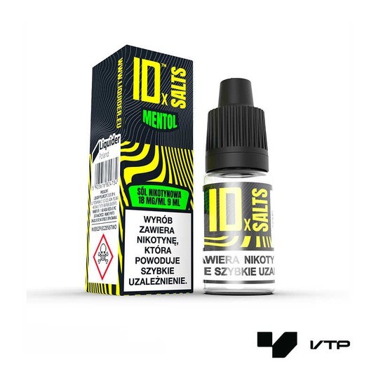 **Liquid IDx SALTS - Mentol 18 mg/ml 9 ml -zdjęcie numer 1