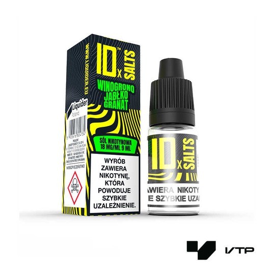 **Liquid IDx SALTS - Winogrono, Jabłko 18 mg 9 ml -zdjęcie numer 1