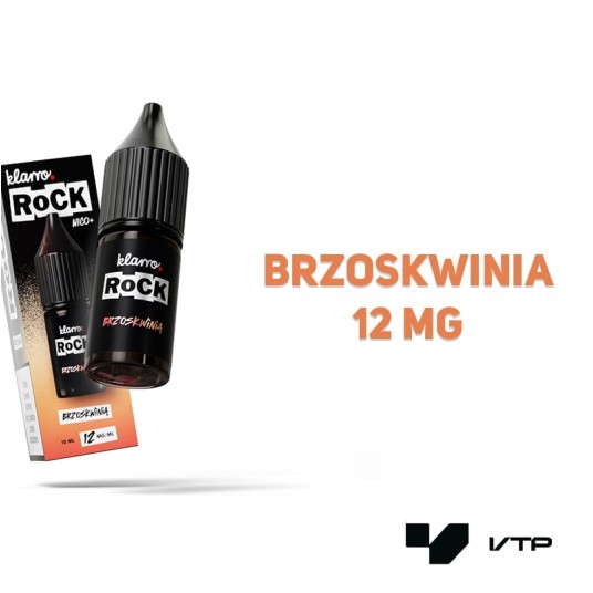 *Liquid Klarro Rock - Brzoskwinia 10ML 12MG -zdjęcie numer 2