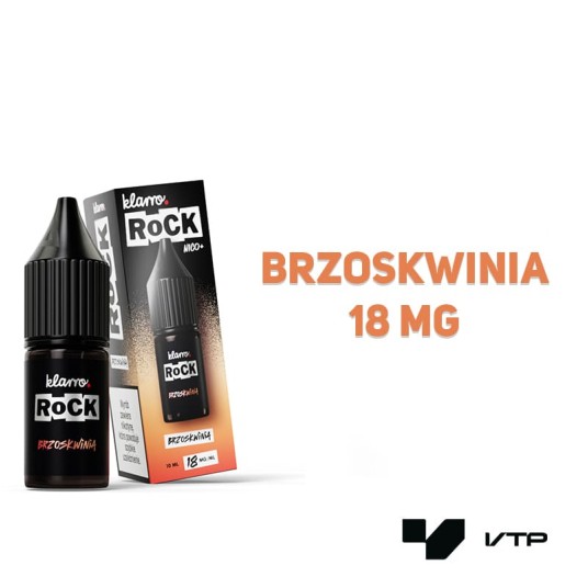 *Liquid Klarro Rock - Brzoskwinia 10ML 18MG -zdjęcie numer 2