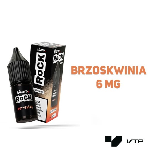 *Liquid Klarro Rock - Brzoskwinia 10ML 6MG -zdjęcie numer 2