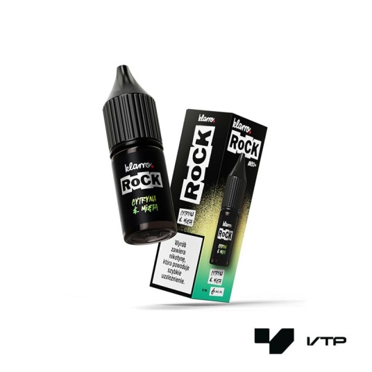 *Liquid Klarro Rock - Cytryna Mięta 10ML 6MG -zdjęcie numer 1