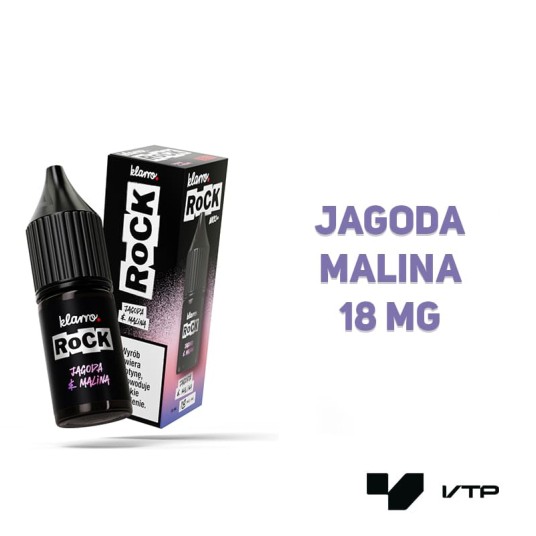 *Liquid Klarro Rock - Jagoda Malina 10ML 18MG -zdjęcie numer 2