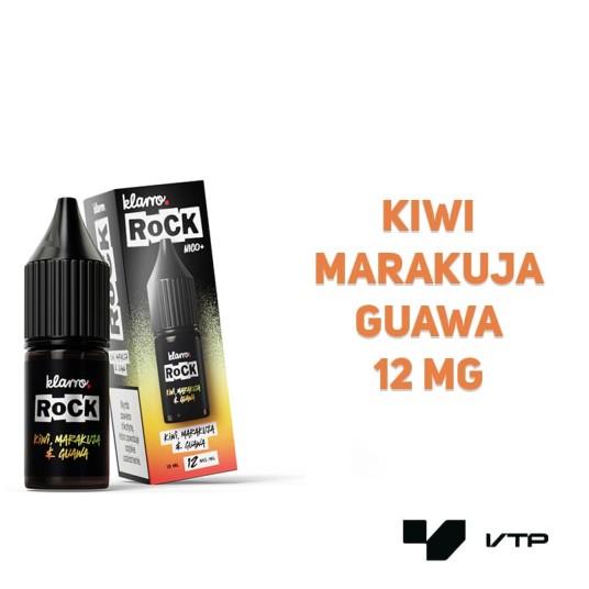 *Liquid Klarro Rock - Kiwi Marakuja Guawa 10ML 12M -zdjęcie numer 2