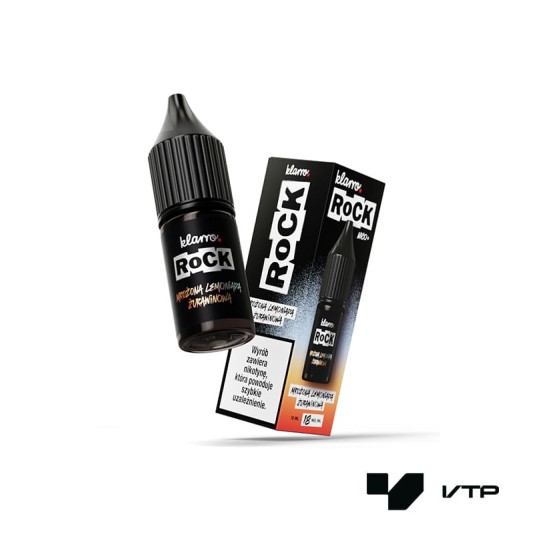 *Liquid Klarro Rock - Mroż Lem Żurawinowa 10ML 18M -zdjęcie numer 1