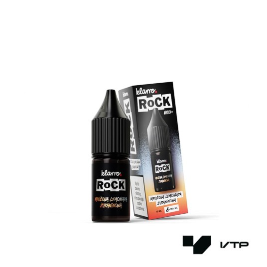*Liquid Klarro Rock - Mroż Lem Żurawinowa 10ML 6MG -zdjęcie numer 1