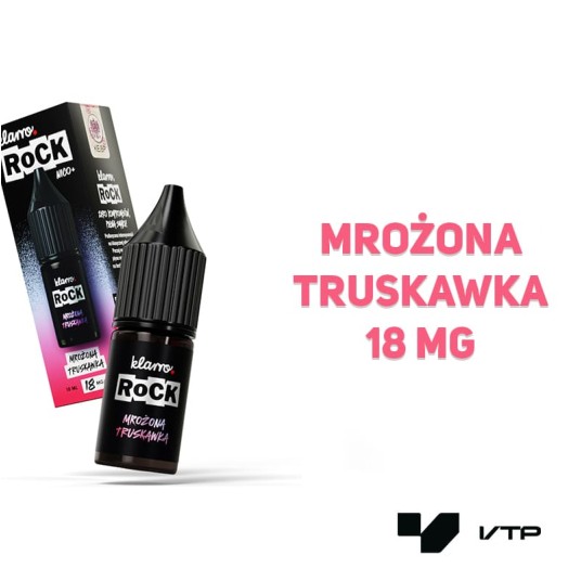 *Liquid Klarro Rock - Mrożona Truskawka 10ML 18MG -zdjęcie numer 2
