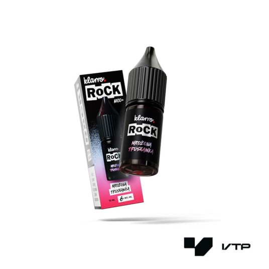 *Liquid Klarro Rock - Mrożona Truskawka 10ML 6MG -zdjęcie numer 1