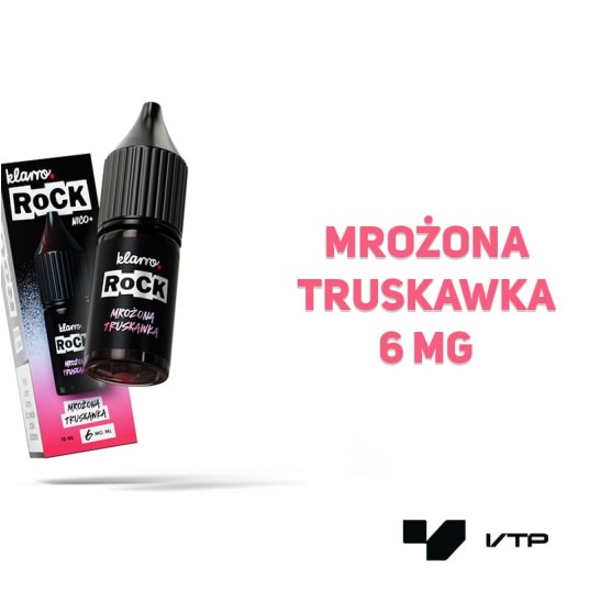 *Liquid Klarro Rock - Mrożona Truskawka 10ML 6MG -zdjęcie numer 2