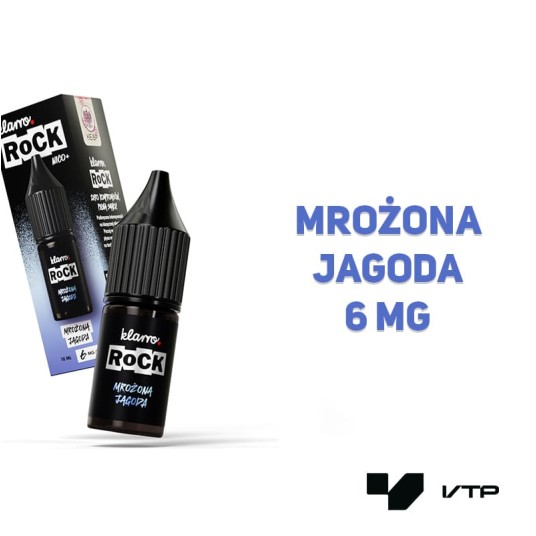 *Liquid Klarro Rock - Mrożone Jagody 10ML 6MG -zdjęcie numer 2
