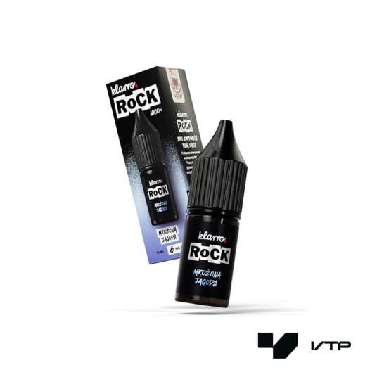 *Liquid Klarro Rock - Mrożone Jagody 10ML 6MG -zdjęcie numer 1