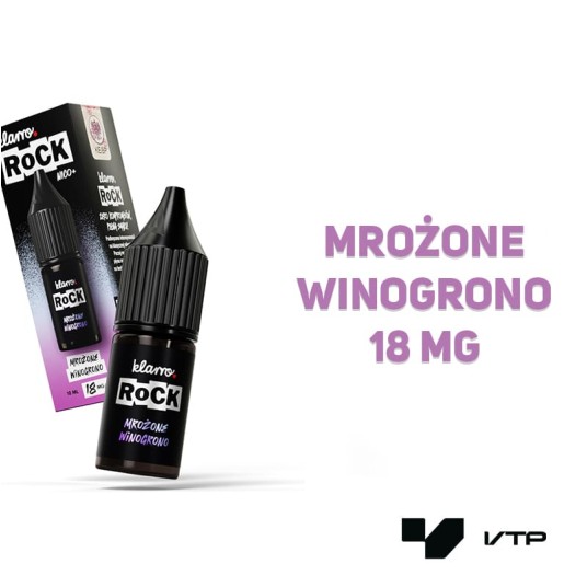 *Liquid Klarro Rock - Mrożone Winogrono 10ML 18MG -zdjęcie numer 2