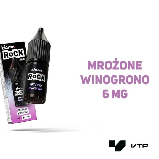 *Liquid Klarro Rock - Mrożone Winogrono 10ML 6MG -zdjęcie numer 2