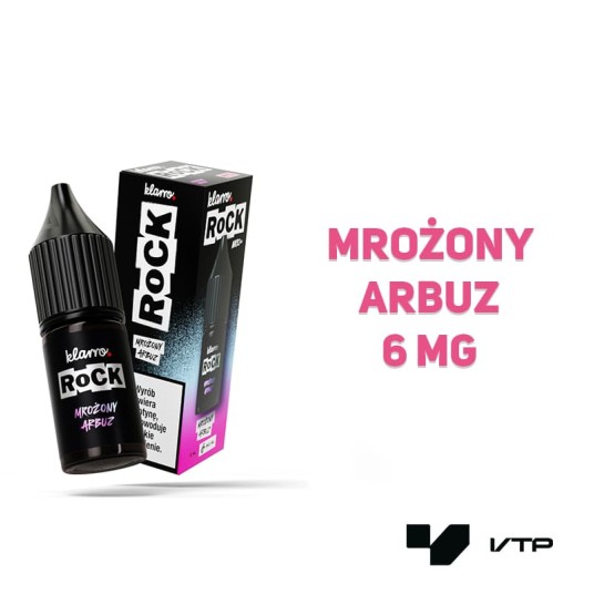 *Liquid Klarro Rock - Mrożony Arbuz 10ML 6MG -zdjęcie numer 2