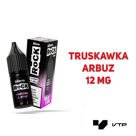 *Liquid Klarro Rock - Truskawka Arbuz 10ML 12MG -zdjęcie numer 2