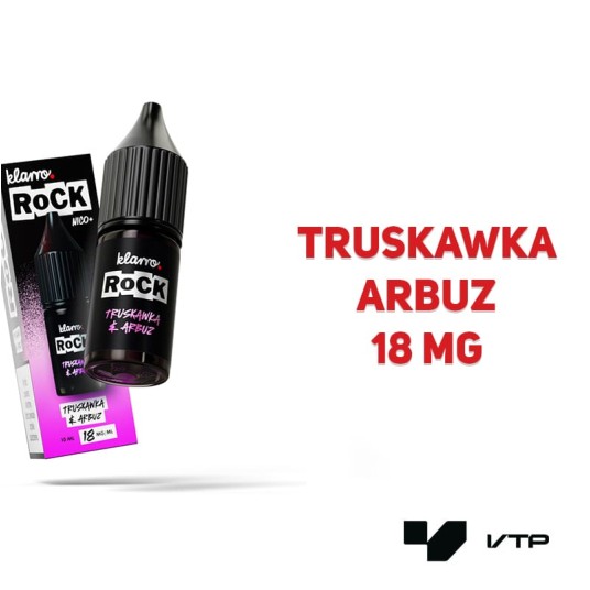 *Liquid Klarro Rock - Truskawka Arbuz 10ML 18MG -zdjęcie numer 2