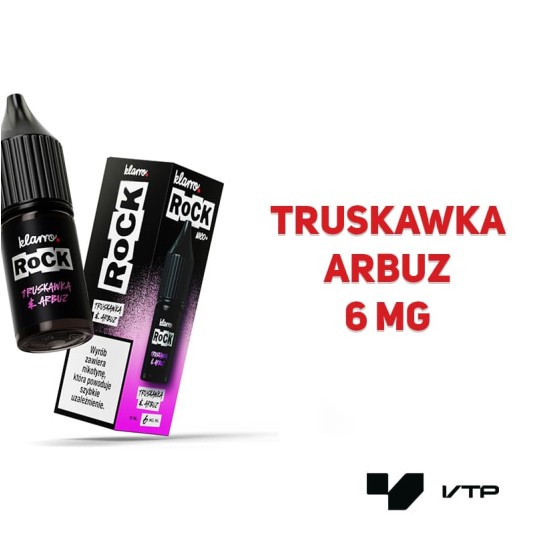 *Liquid Klarro Rock - Truskawka Arbuz 10ML 6MG -zdjęcie numer 2