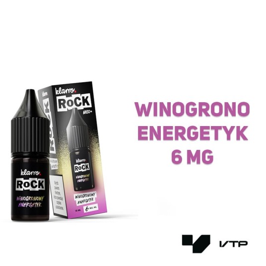 *Liquid Klarro Rock - Winogr Energetyk 10ML 6MG -zdjęcie numer 2