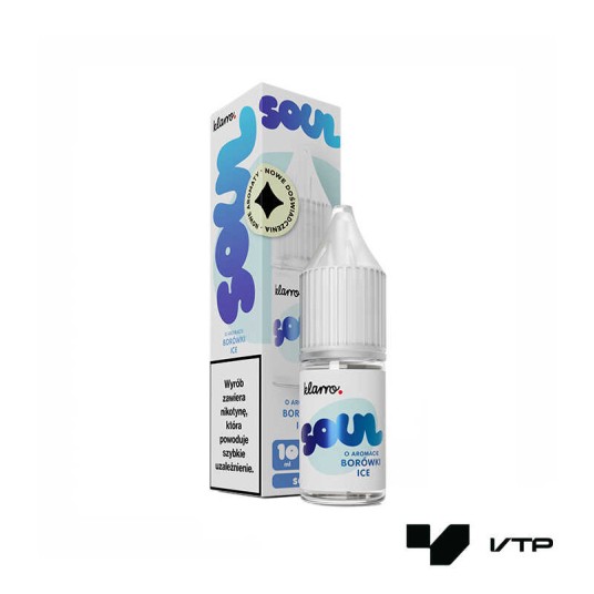 **LIQUID KLARRO SOUL - Borówka Ice 20mg 10ml -zdjęcie numer 1