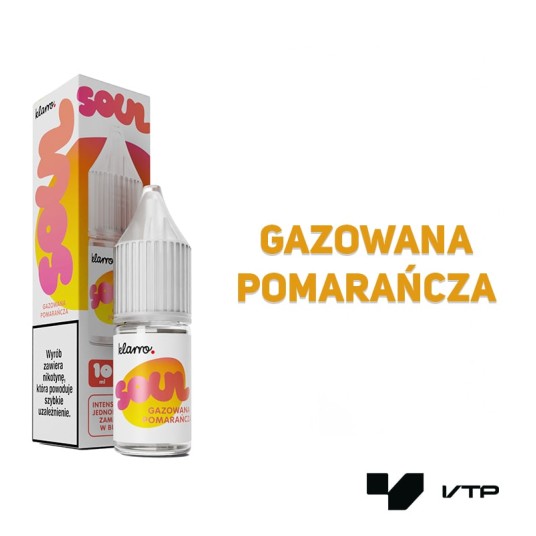 **LIQUID KLARRO SOUL - Gazowana Pomarańcza 10ML 20 -zdjęcie numer 2