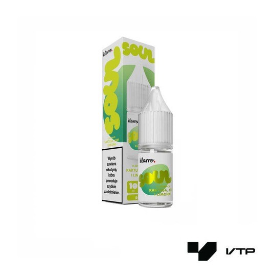 **LIQUID KLARRO SOUL - Kaktus Kiwi Limonka 10ML -zdjęcie numer 1