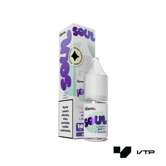 **LIQUID KLARRO SOUL - Mięta Jagoda 20mg 10ml -zdjęcie numer 1